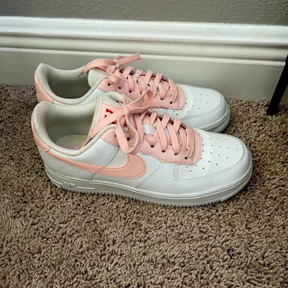 Nike Air Force 1 white/blush pink